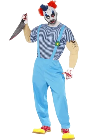 Adult Bubbles the Clown Outfit
