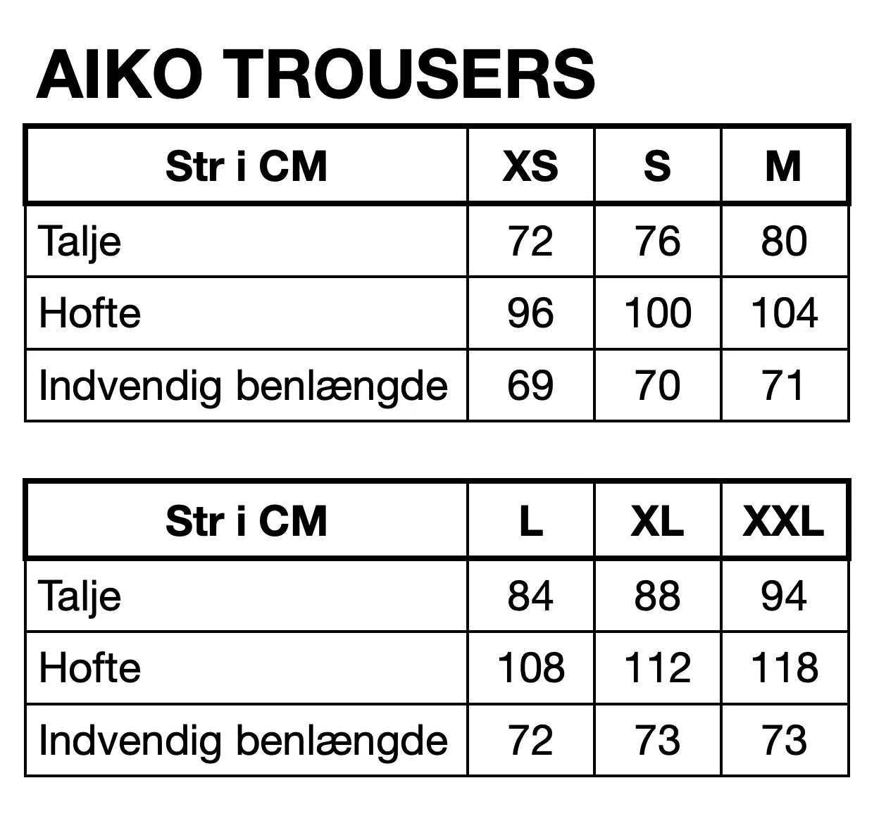 Aiko Trousers - Cream