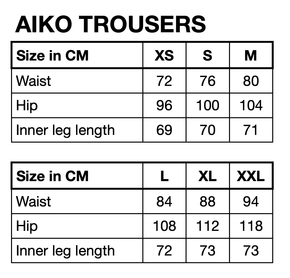 Aiko Trousers - Cream