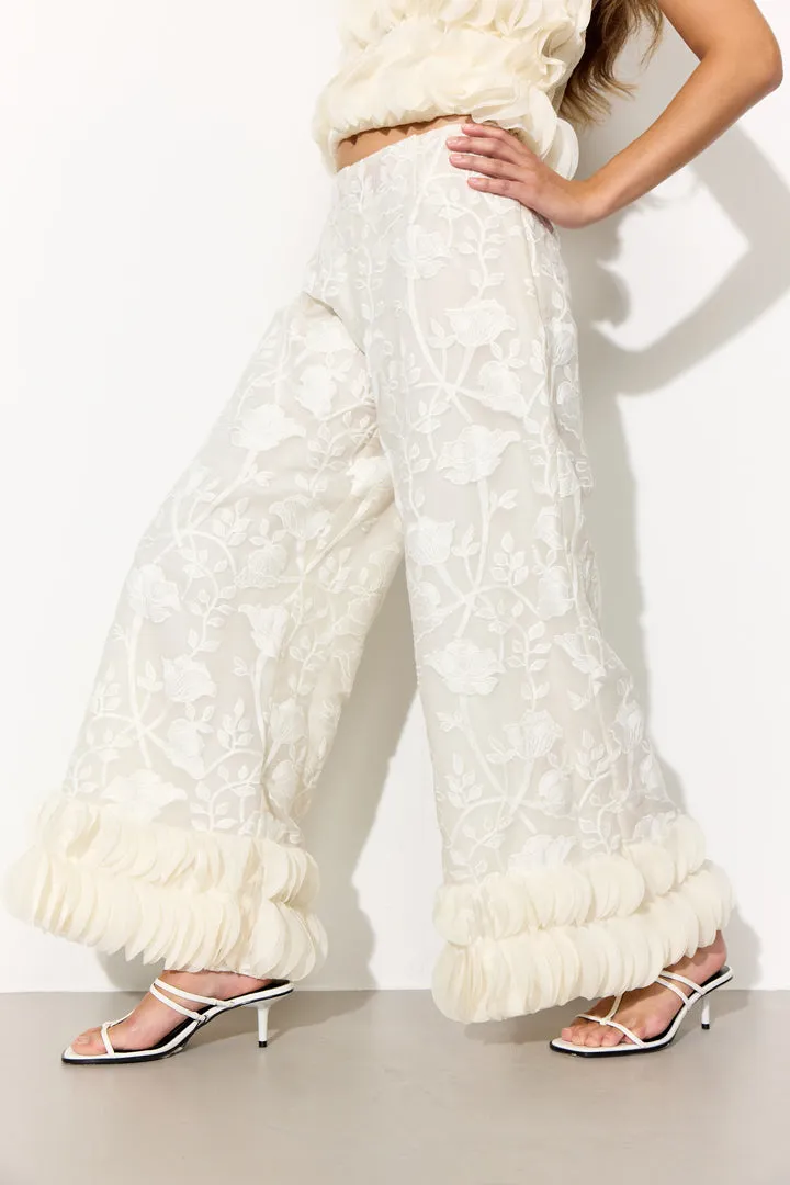 Aiko Trousers - Cream