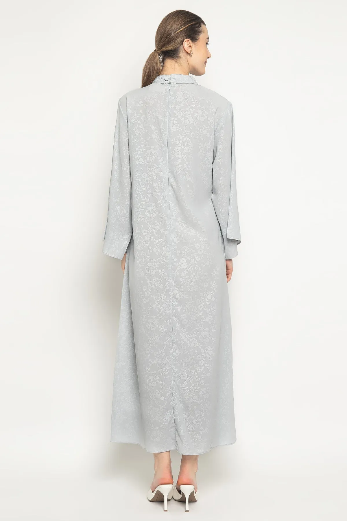 Amber Dress in Silver