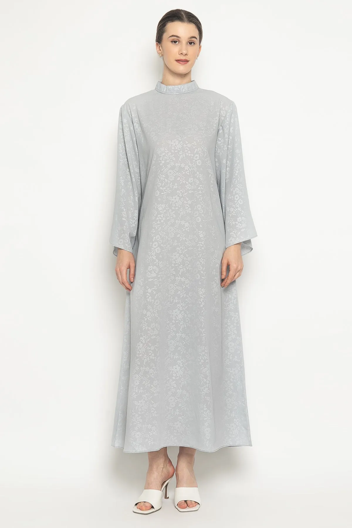 Amber Dress in Silver