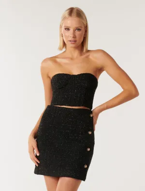 Andrea Boned Boucle Bustier Top