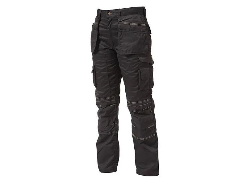 Apache Black Holster Trousers Waist 36In Leg 31In