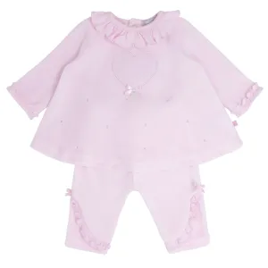 Baby Girls Velour Trouser Set