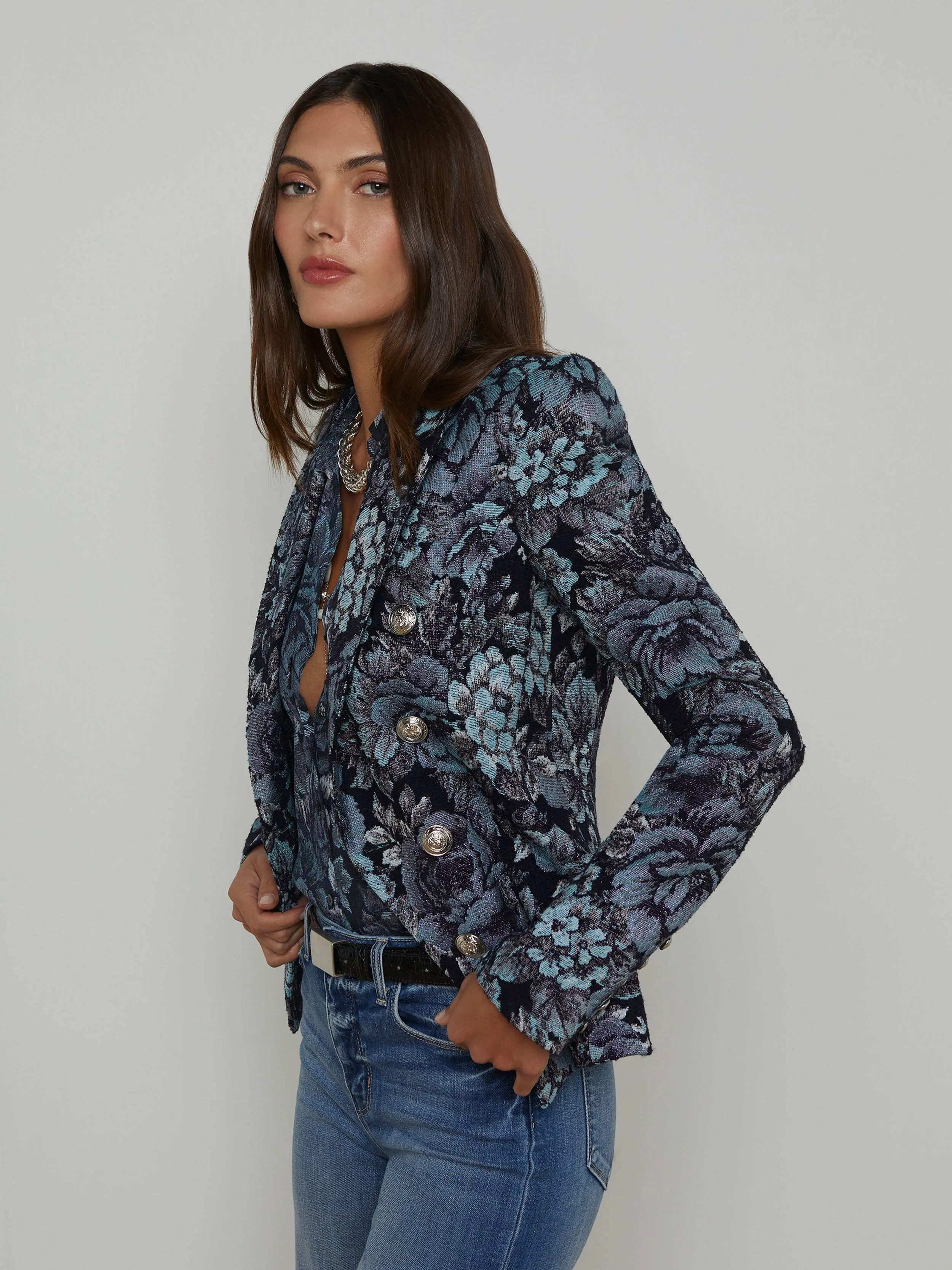 Bethany Jacquard Blazer