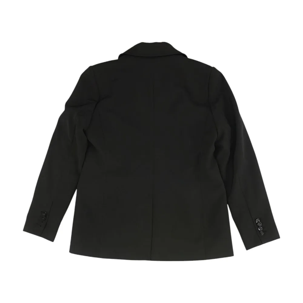 Black Solid Blazer