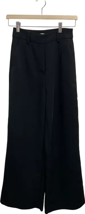 BOA Black Wide Leg Suit Trousers UK XS