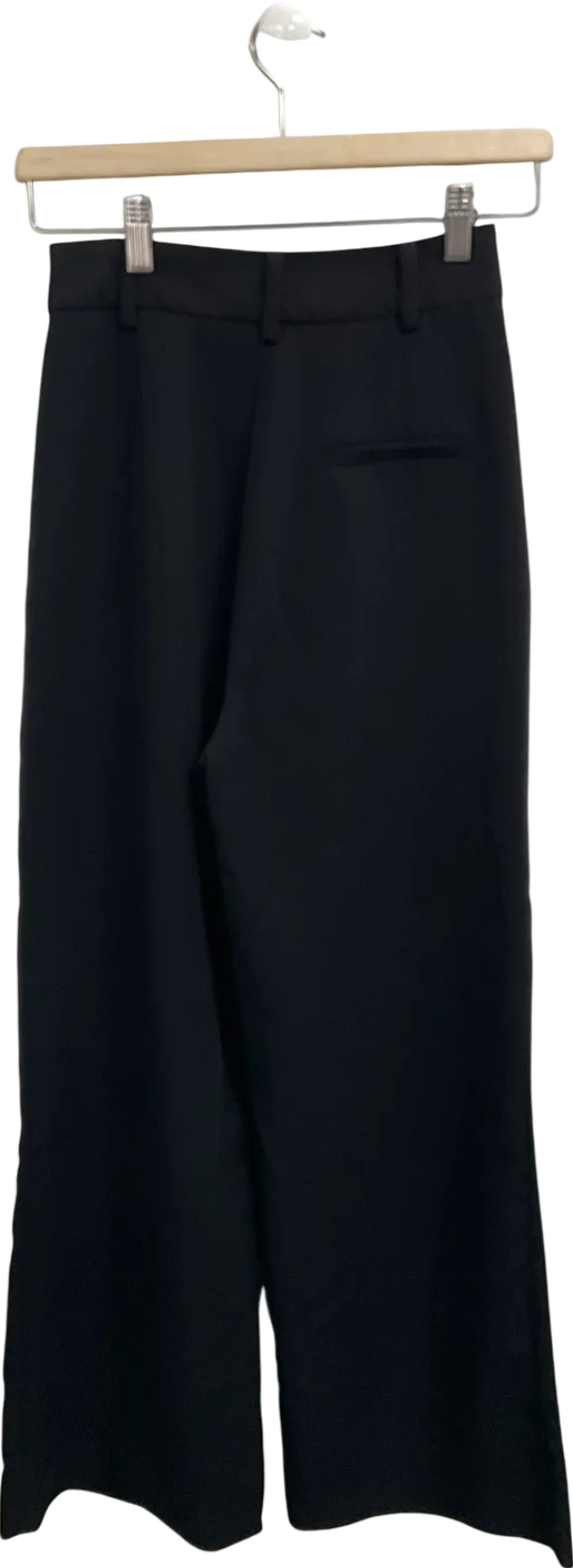 BOA Black Wide Leg Suit Trousers UK XS