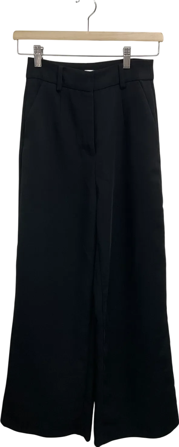 BOA Black Wide Leg Suit Trousers UK XS