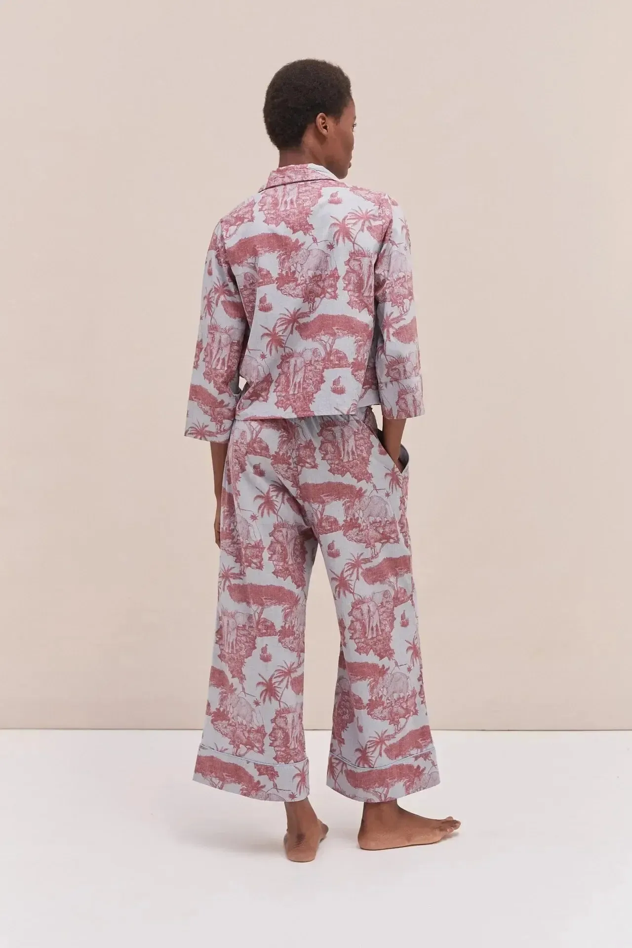 Boxy Shirt & Wide Leg Set