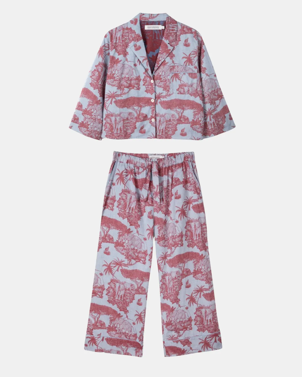 Boxy Shirt & Wide Leg Set