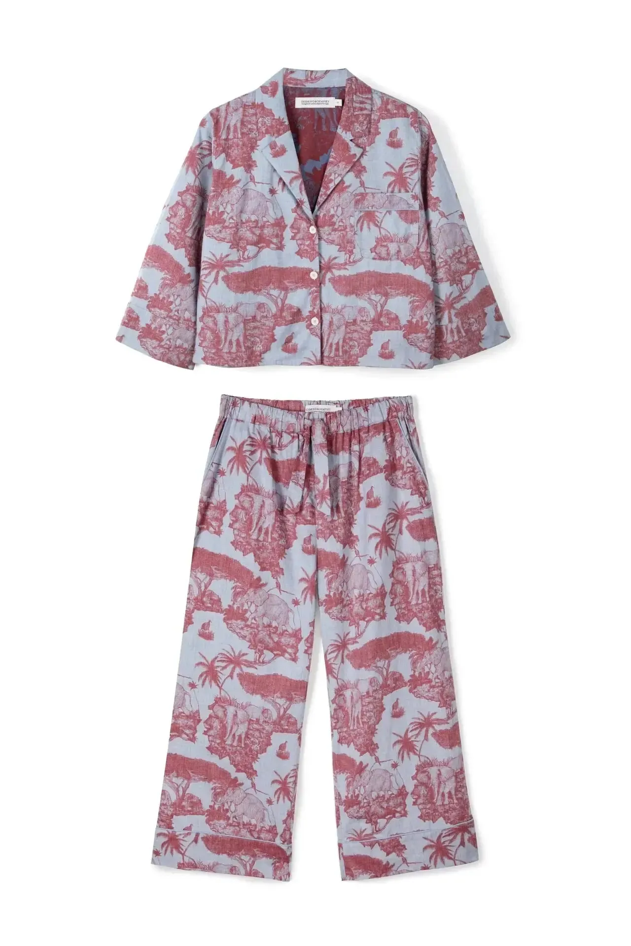 Boxy Shirt & Wide Leg Set