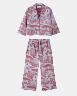 Boxy Shirt & Wide Leg Set