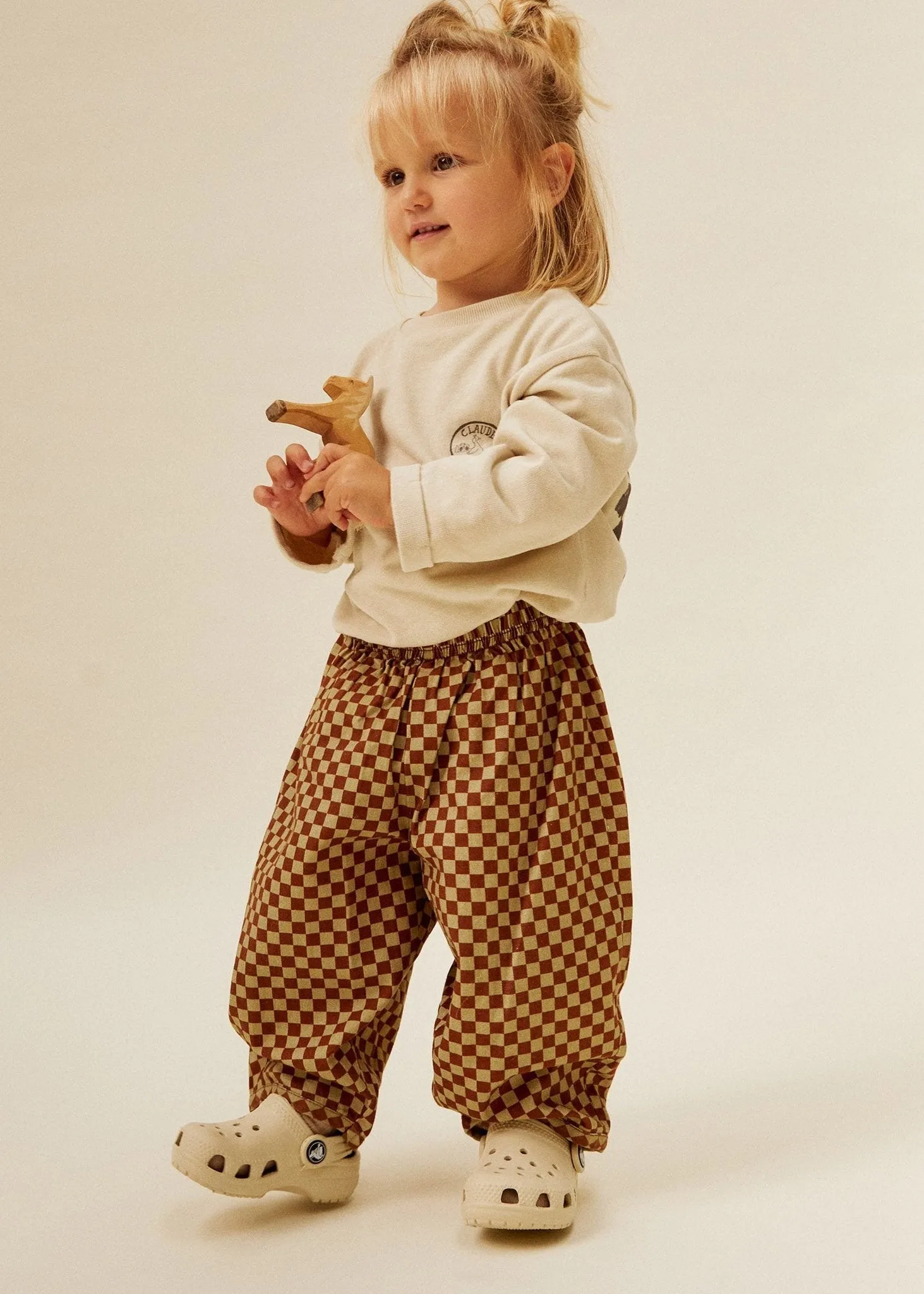 Brick Check Trouser
