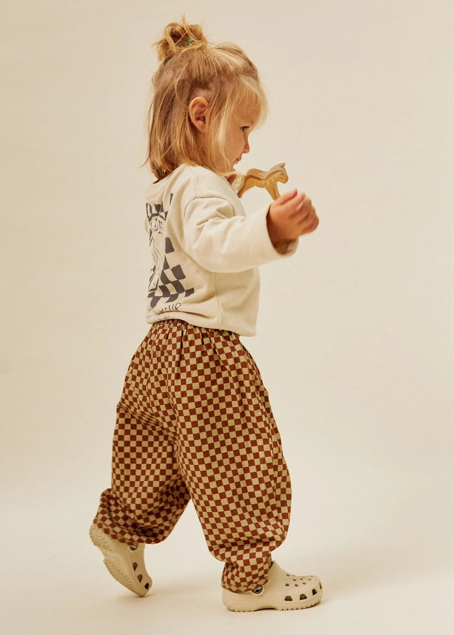 Brick Check Trouser