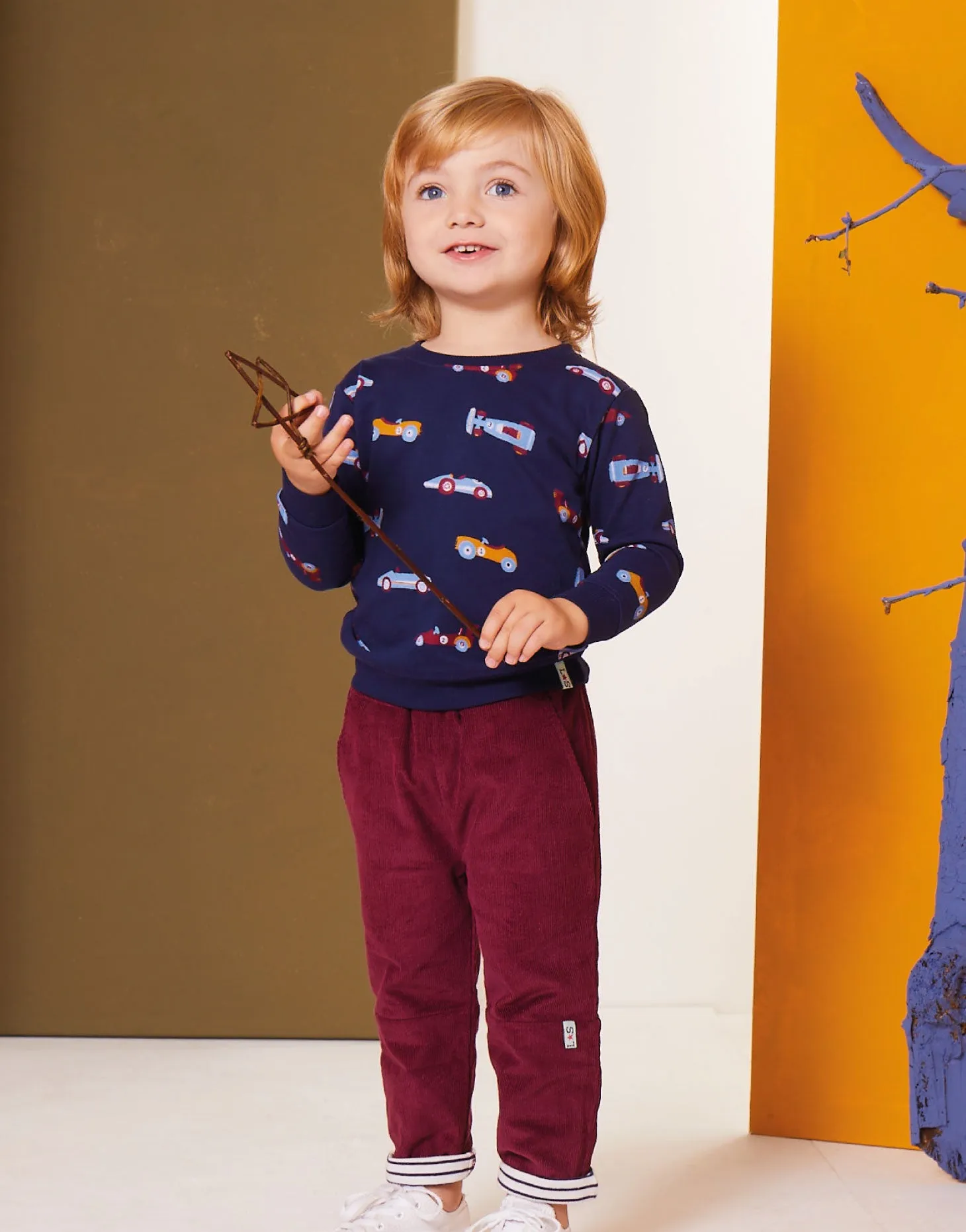 Brown Plain Trousers