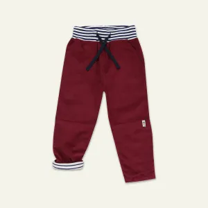 Brown Plain Trousers