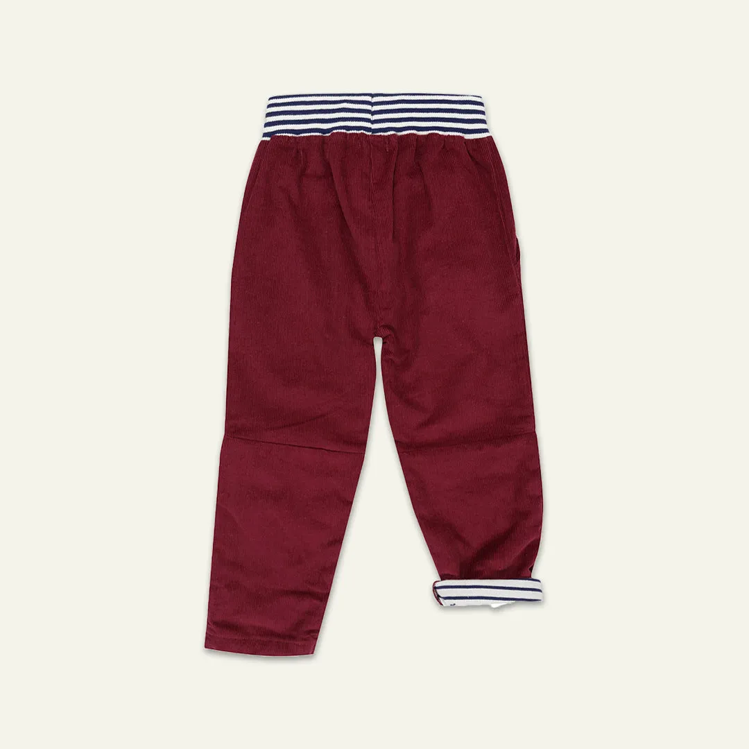 Brown Plain Trousers