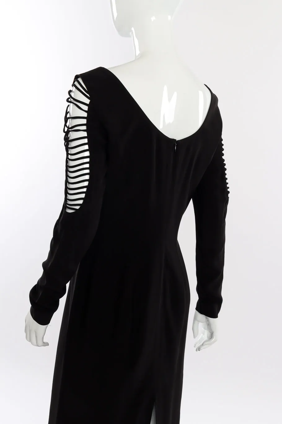 Cage Sleeve Sheath Dress