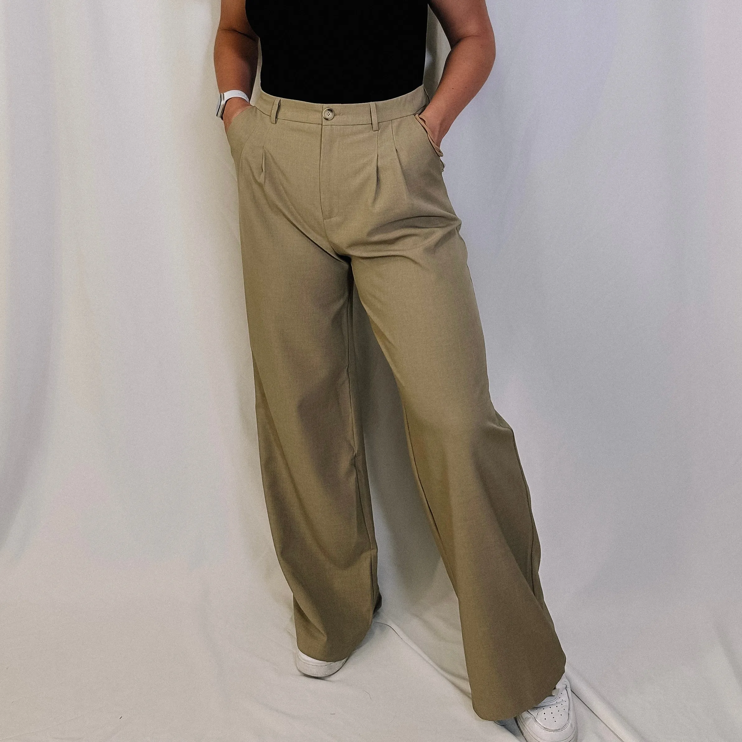 Career Goals Wide Leg Trousers