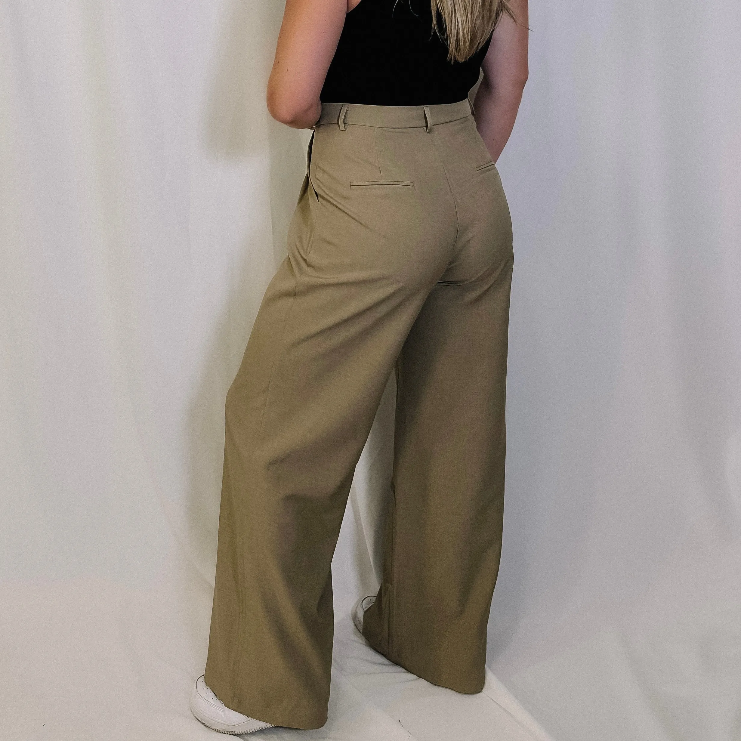 Career Goals Wide Leg Trousers