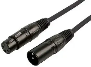 Classic XLR M-F Black Leads