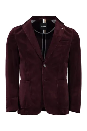 Corduroy blazer