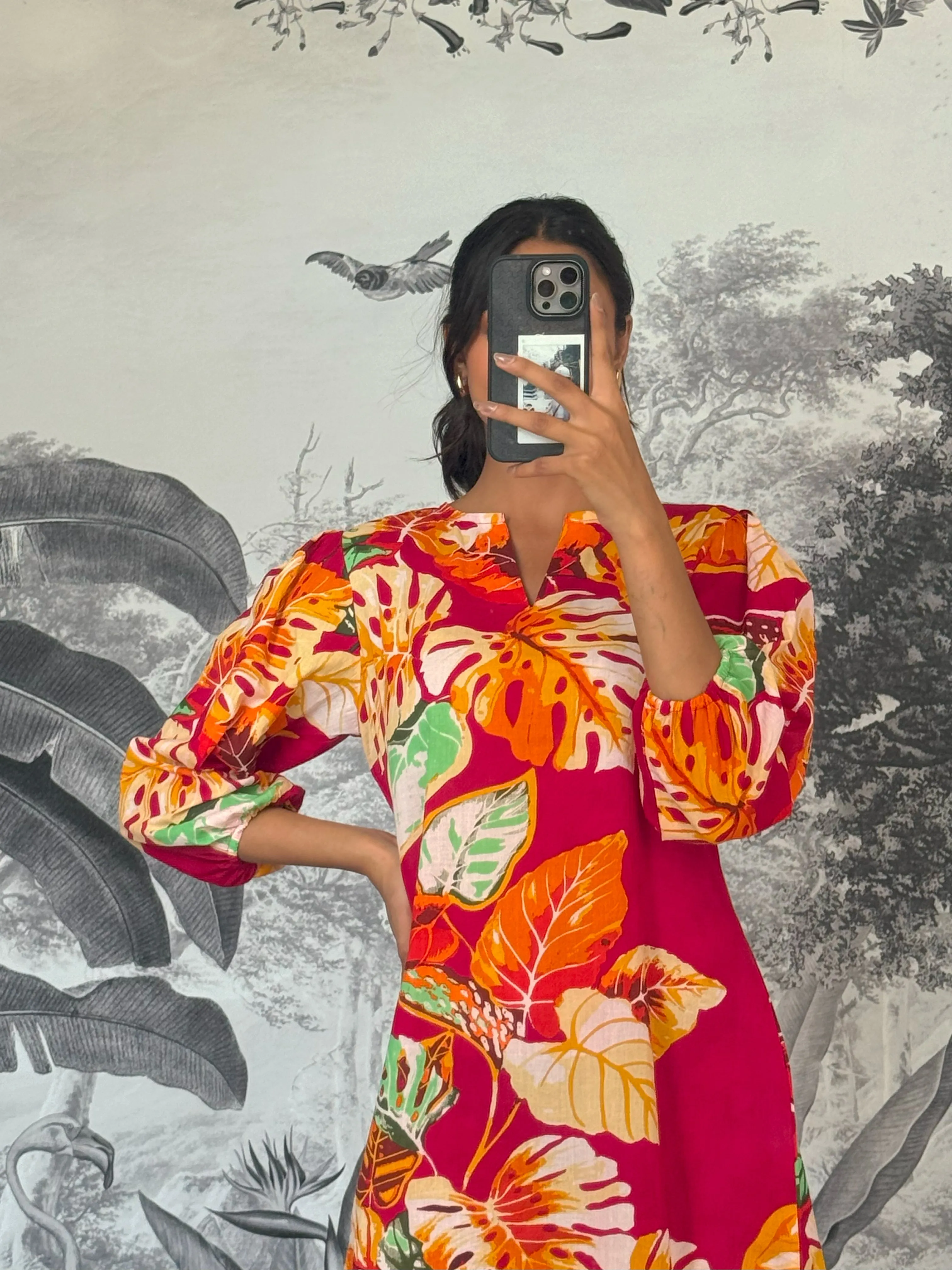 Cotton Printed Dress