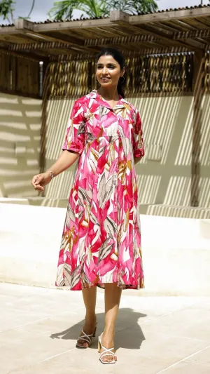 Cotton Printed Dress