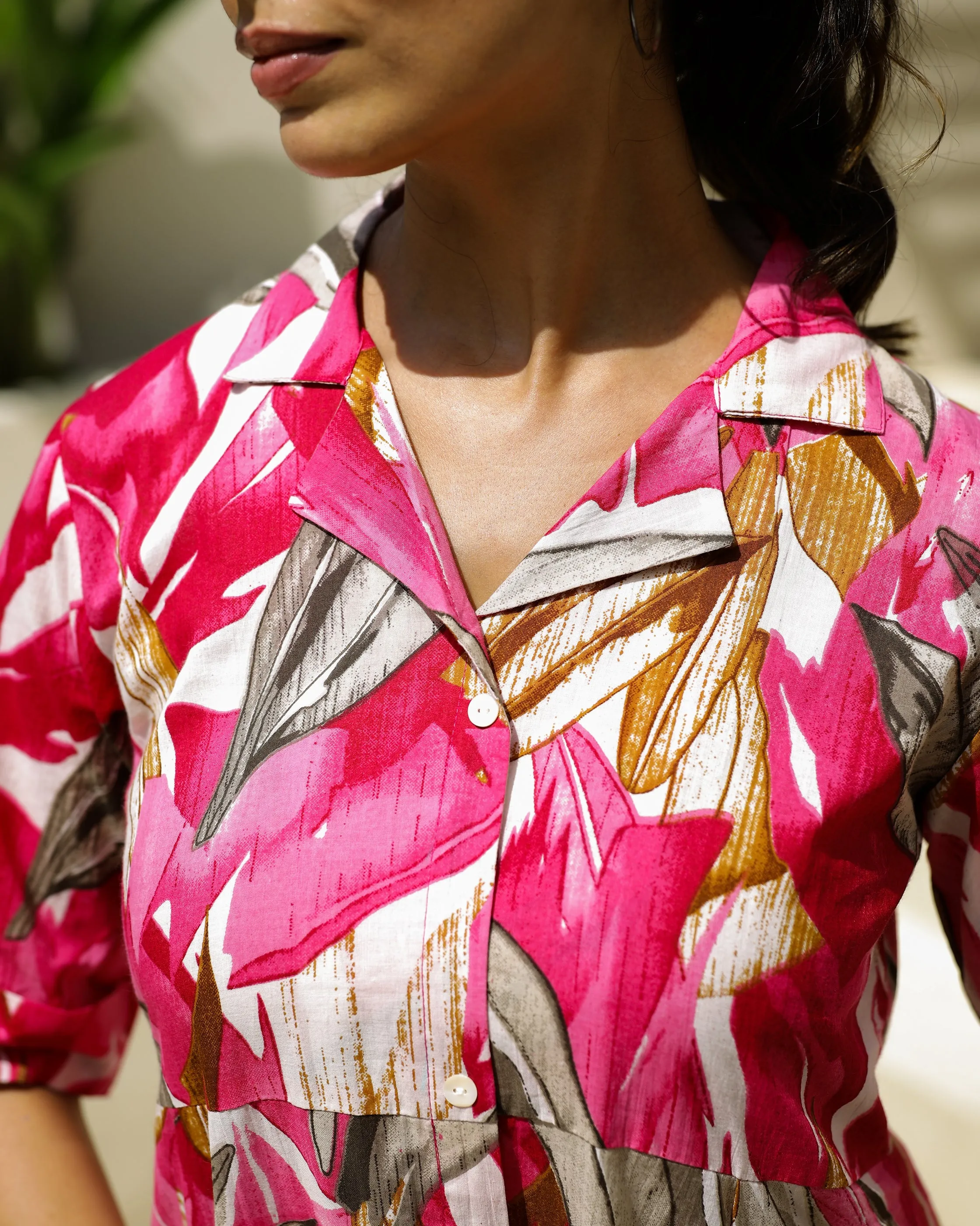 Cotton Printed Dress