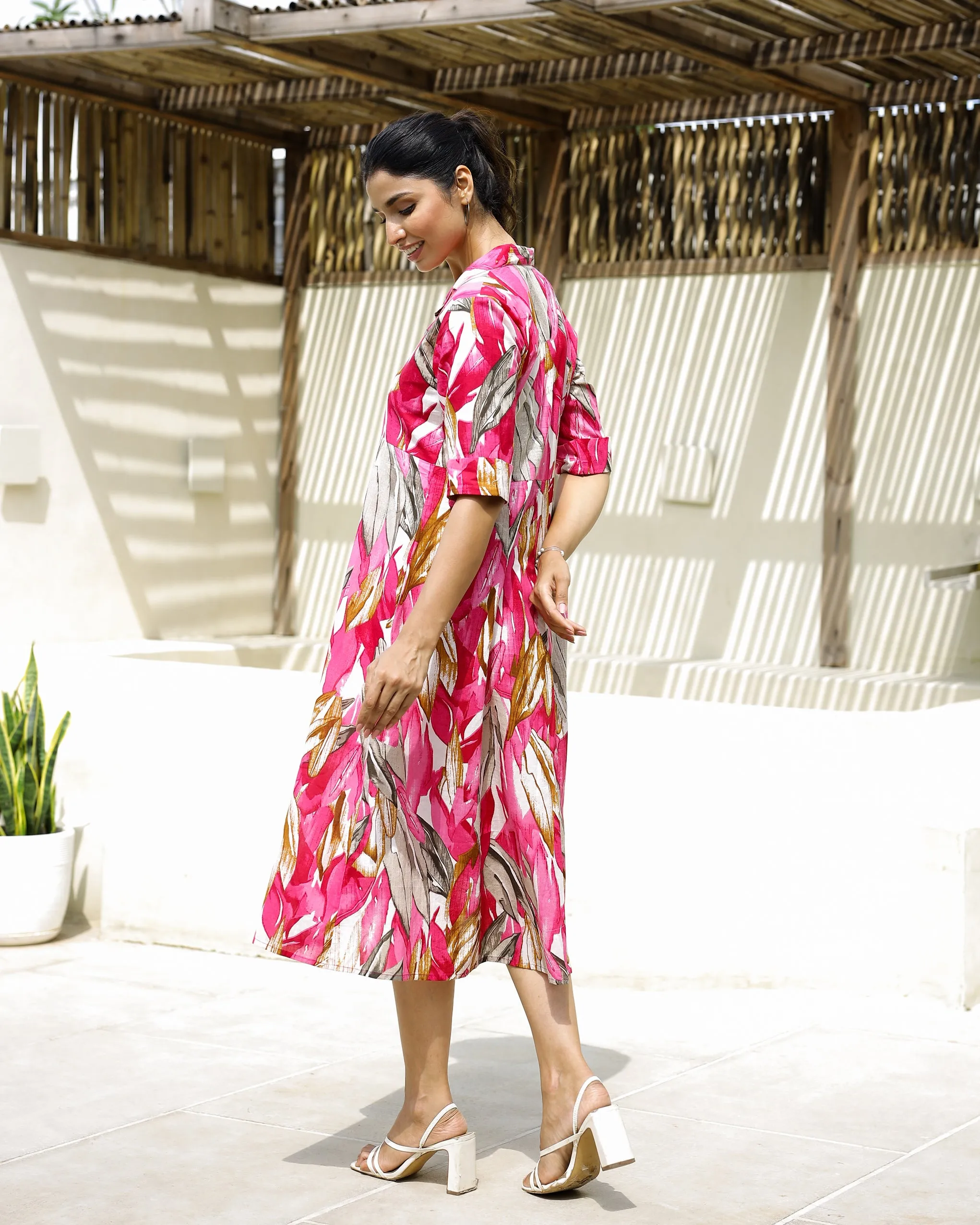 Cotton Printed Dress