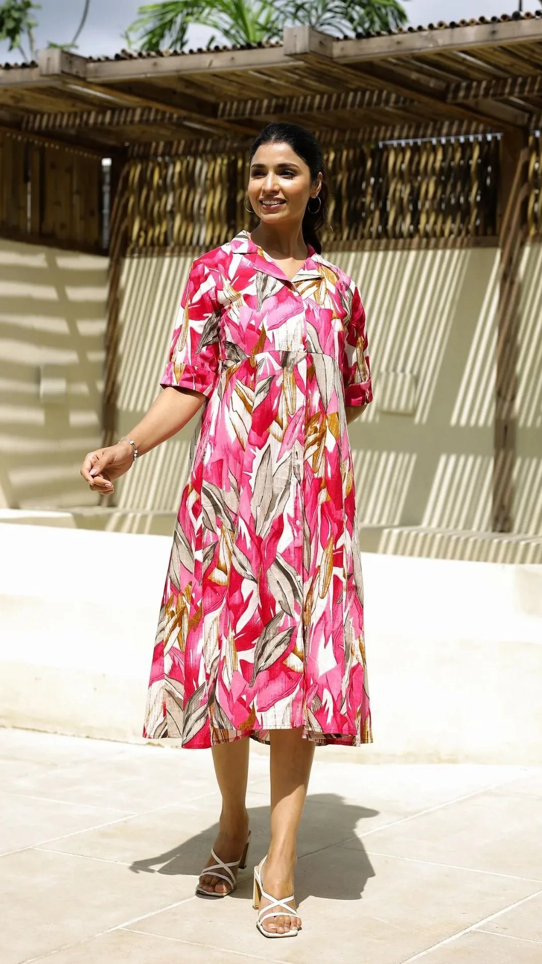 Cotton Printed Dress
