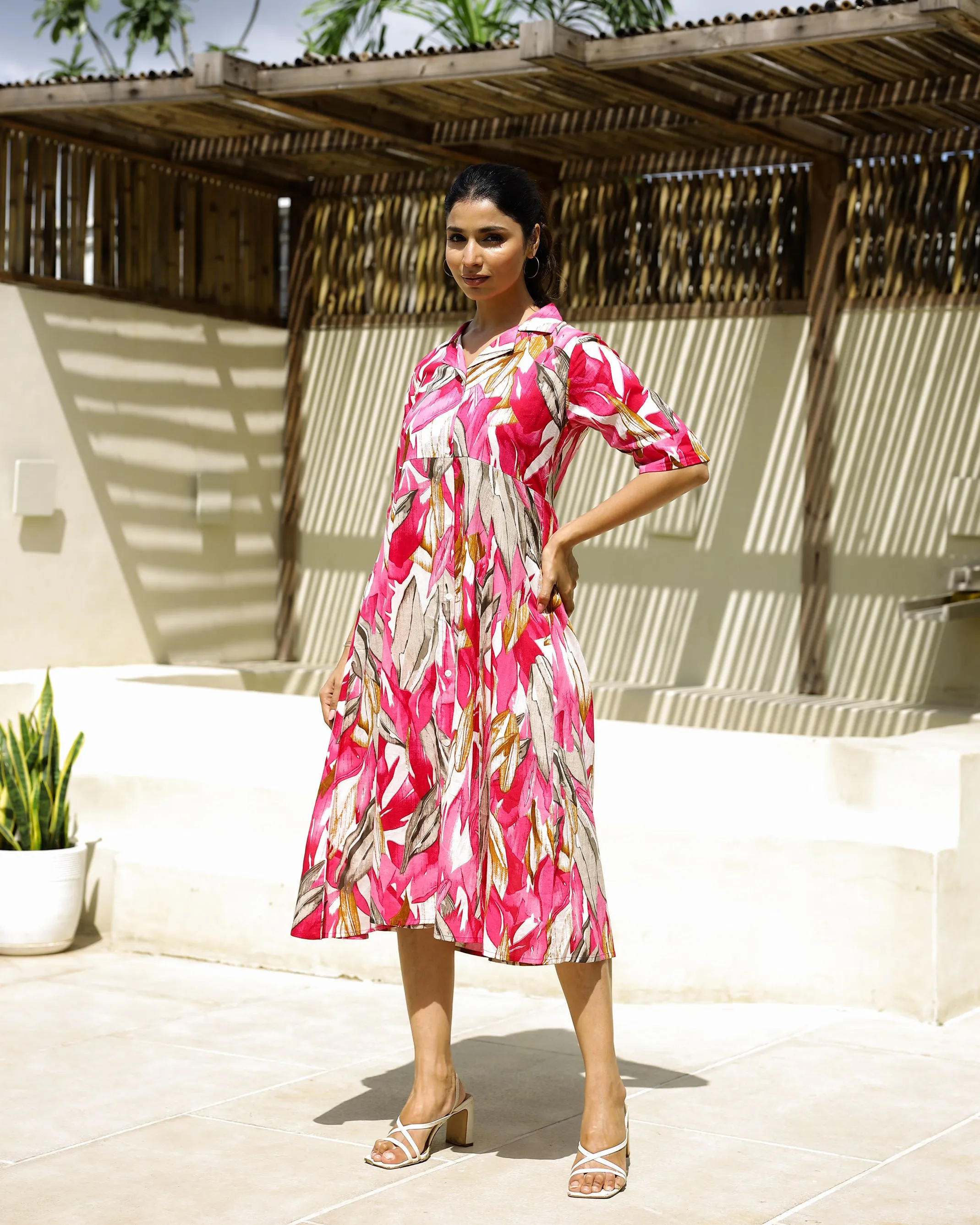 Cotton Printed Dress