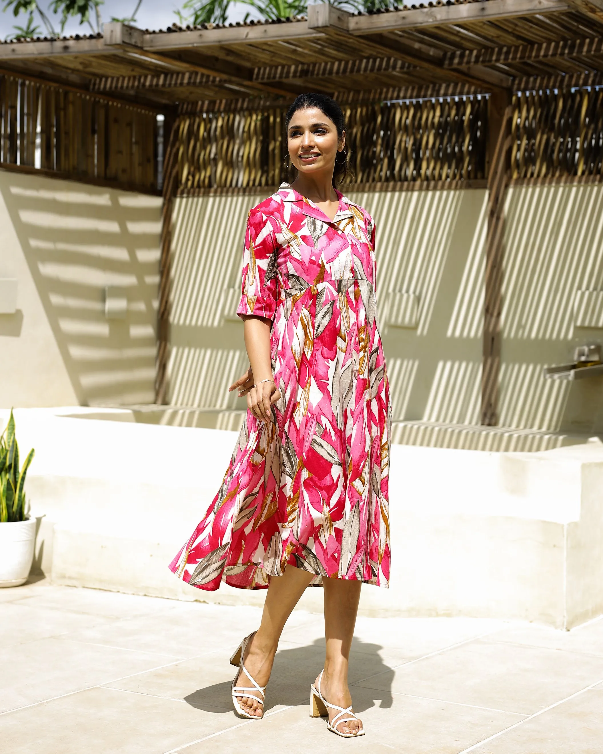 Cotton Printed Dress