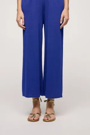 CUPOLINO BLUETTE KNIT TROUSERS