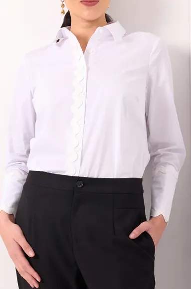 Curly Whirly Shirt - White