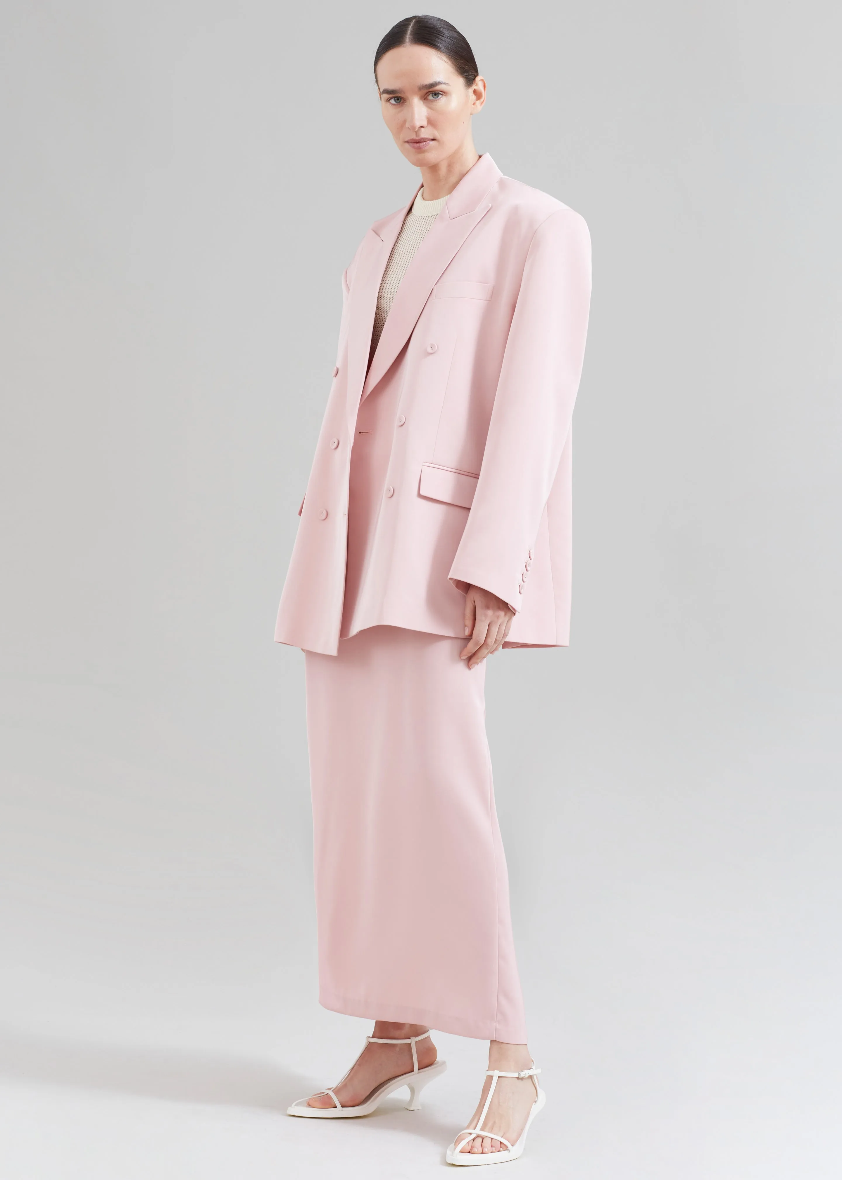 Demi Pencil Skirt - Pink