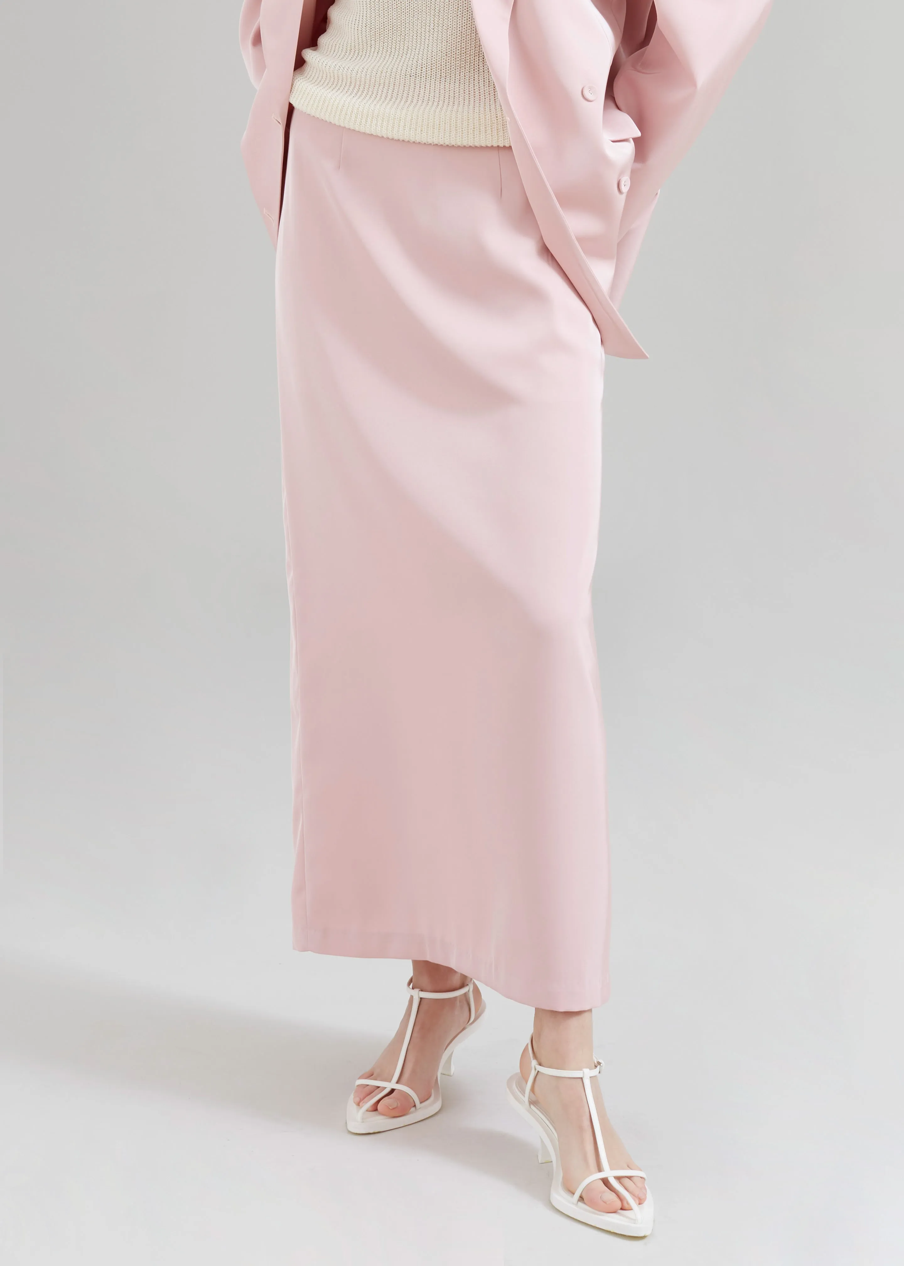 Demi Pencil Skirt - Pink