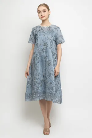 Elfina Dress in Blue