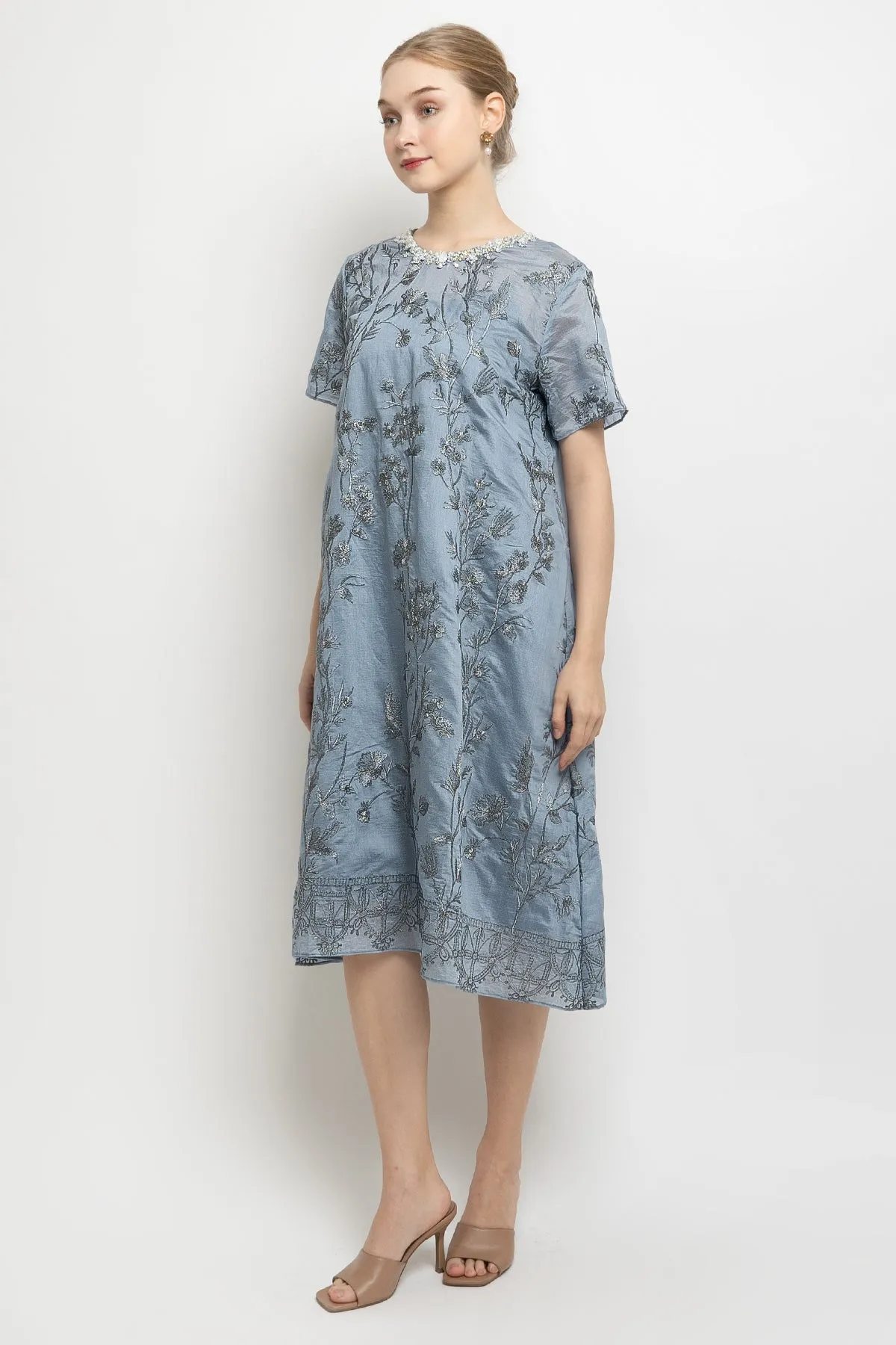 Elfina Dress in Blue
