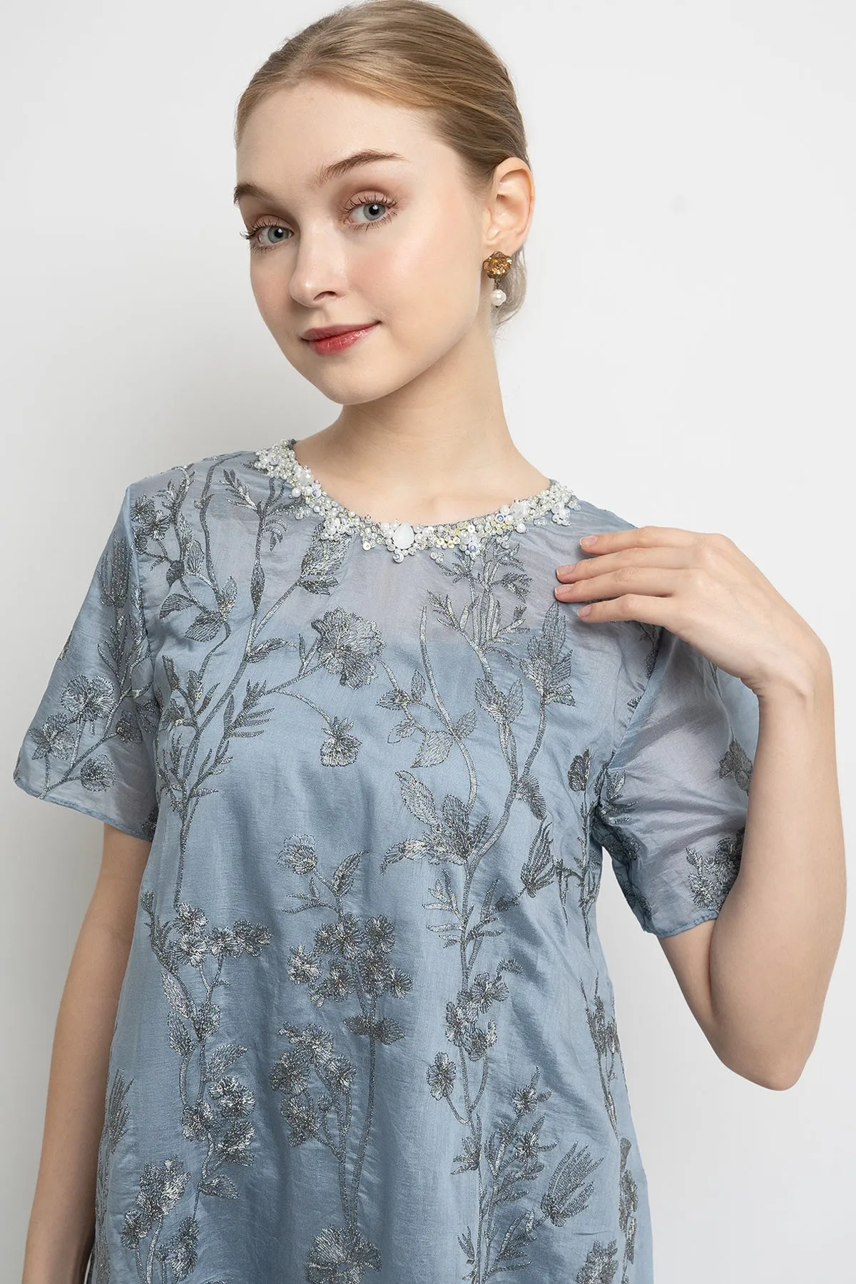 Elfina Dress in Blue