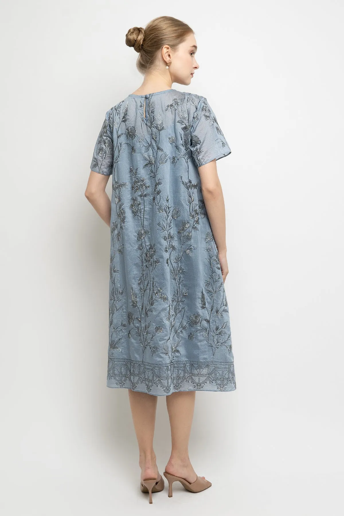 Elfina Dress in Blue