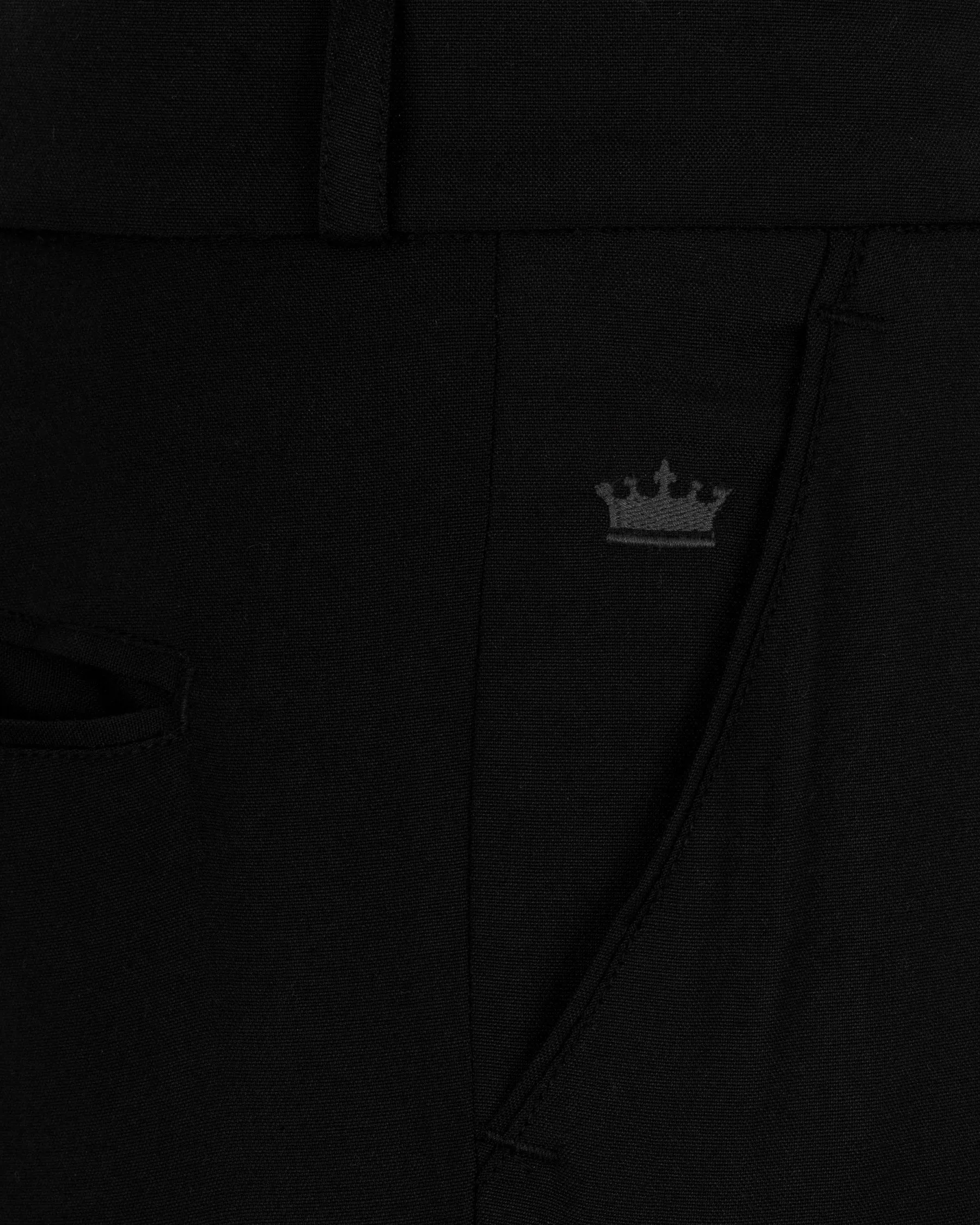 Everglade Green Square Textured Tuxedo Designer Suit