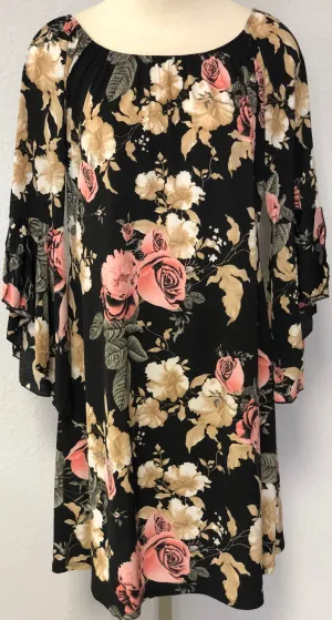 FLORAL BULGARI DRESS