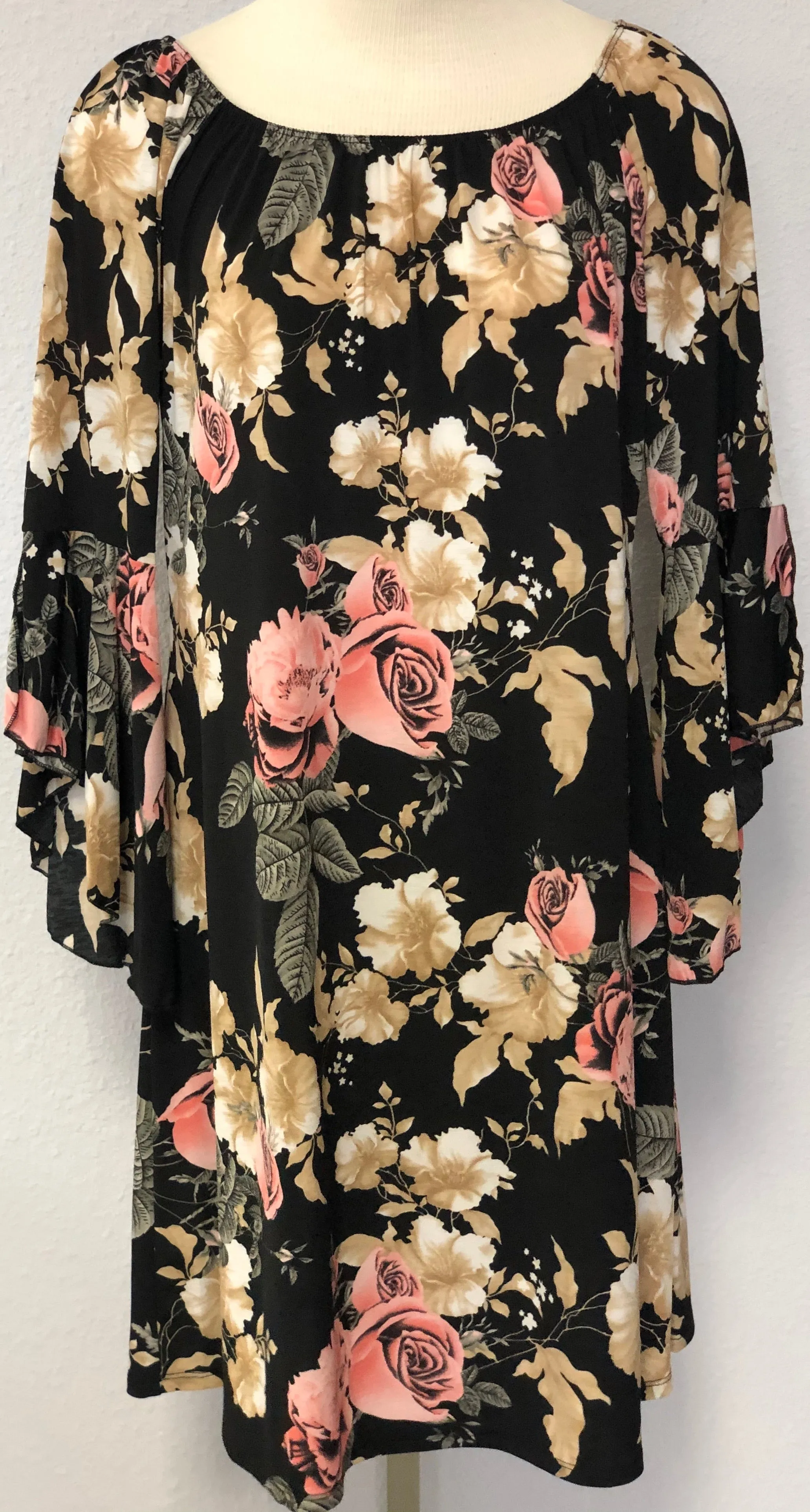 FLORAL BULGARI DRESS