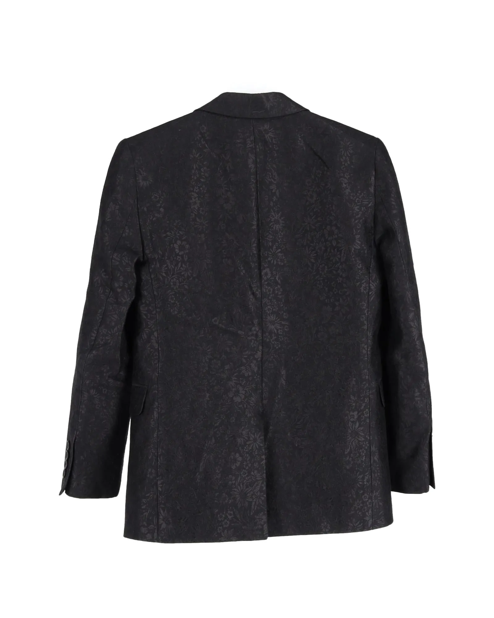 Floral Jacquard Blazer