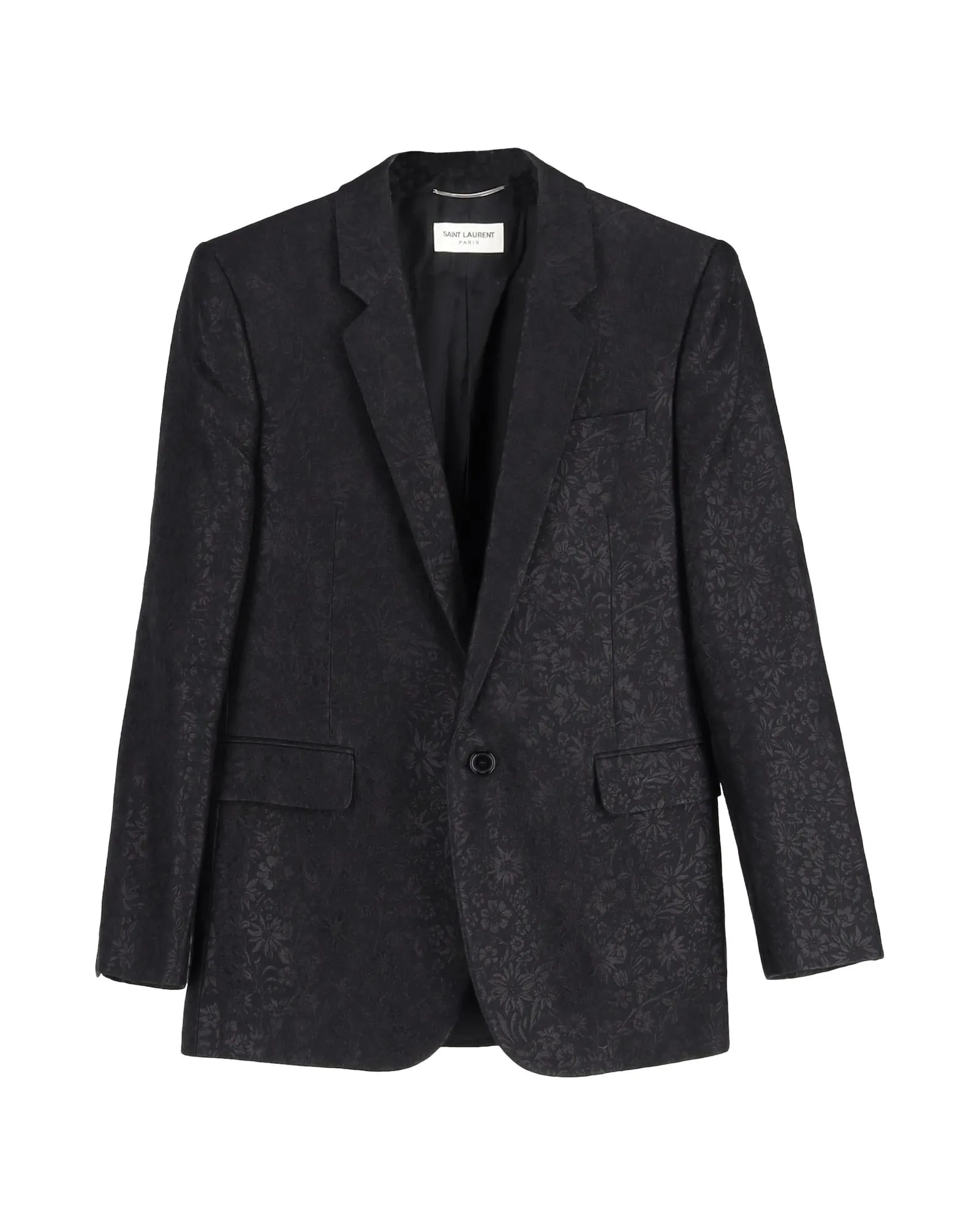 Floral Jacquard Blazer