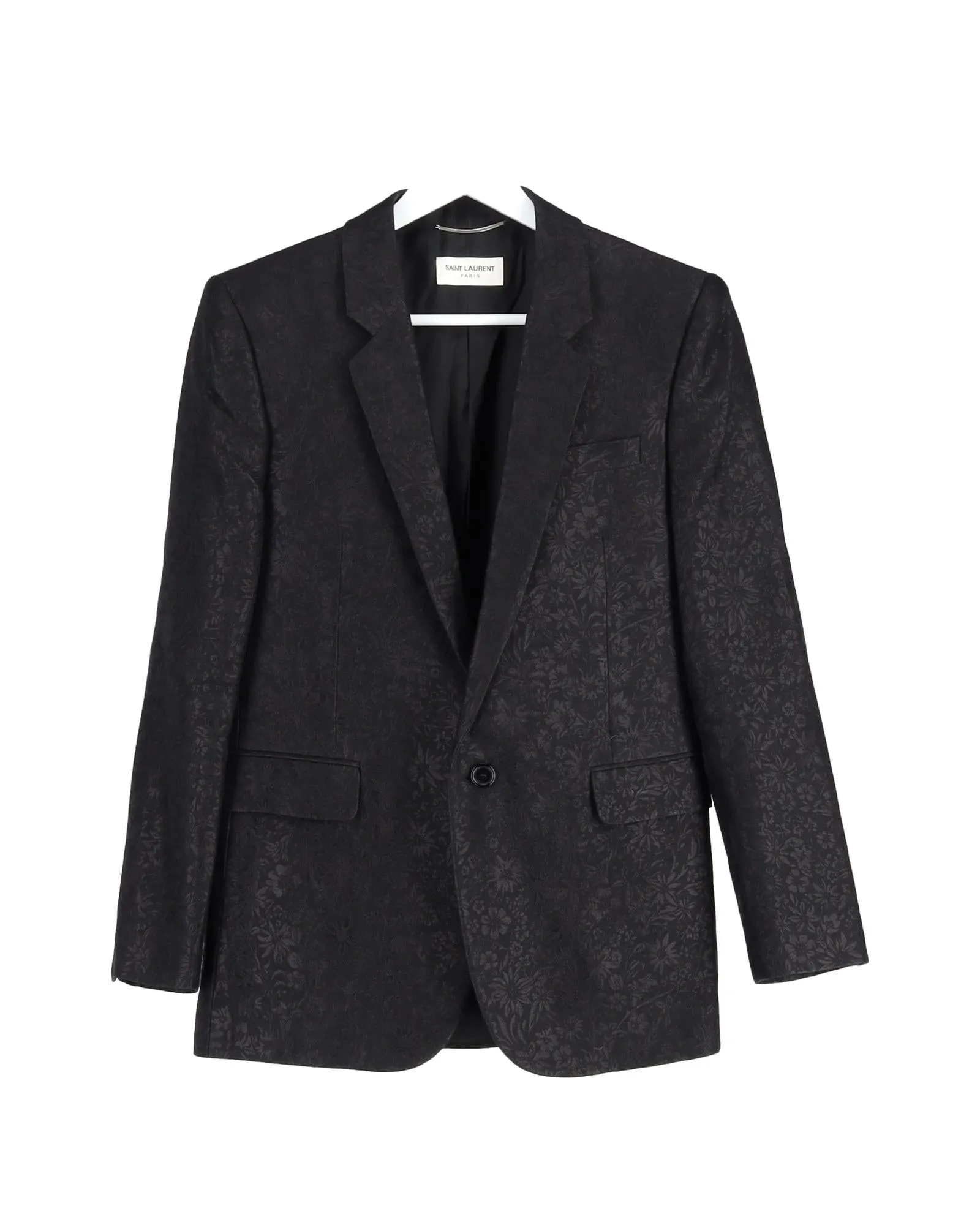 Floral Jacquard Blazer