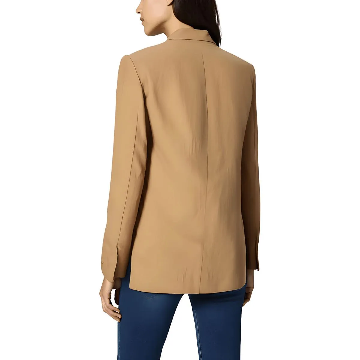 French Connection Womens Pocket  Double-Breasted Blazer